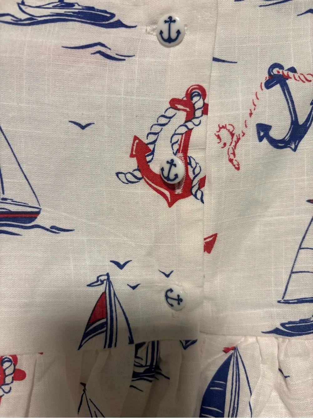 NWT Tommy Bahama Girls Nautical Summer Dress with Tote